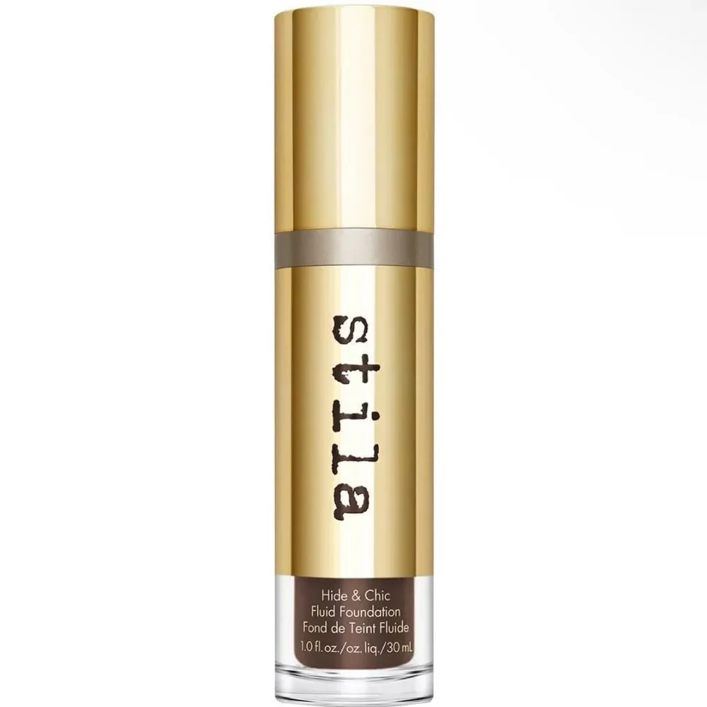 Stila Hide & Chic Fluid Foundation In Deep 6 NIB - Picture 3 of 5